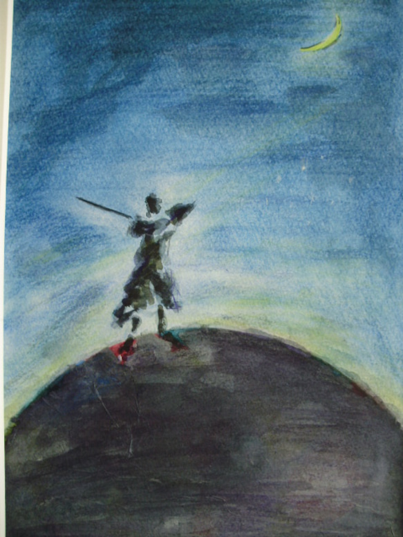 絵画 インテリア  壁飾り カンタービレ 月夜 2枚目の画像