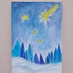 夜空 絵画 のおすすめ人気通販 検索結果｜Creema(クリーマ  