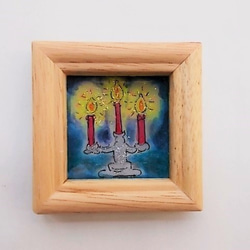 絵画 インテリア 水彩画 額絵 花の絵 クレマチス パープル 絵画 susa ...