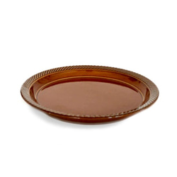 blur 20cm plate brown 2枚目の画像
