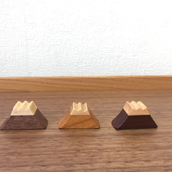 箸置き(富士山）＊レンガス 4枚目の画像