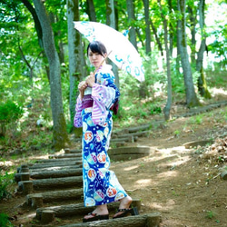 浴衣《祭囃子と天の川》 3枚目の画像