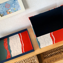 HOKUOHシリーズ（R）インテリアボックスLLサイズ（収納ボックス)〈カルトナージュ〉 3枚目の画像