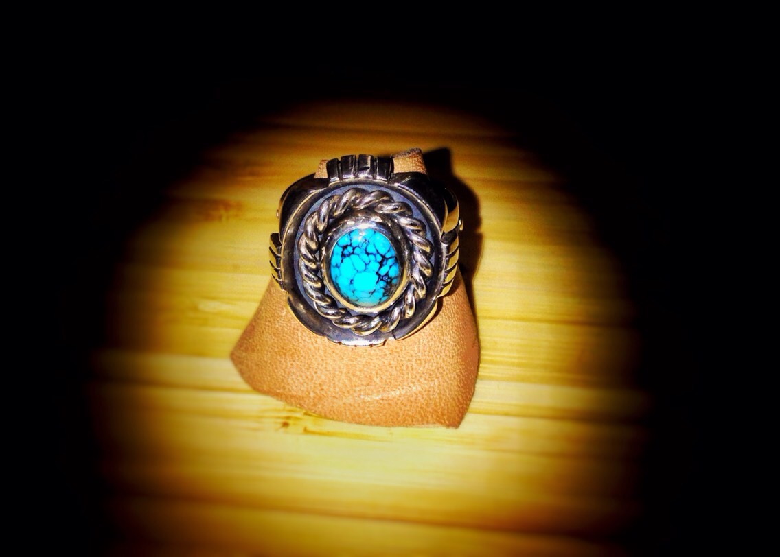 より線ターコイズリング