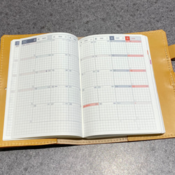 ヌメ革で作った ほぼ日手帳カバー/hobonichi original 3枚目の画像