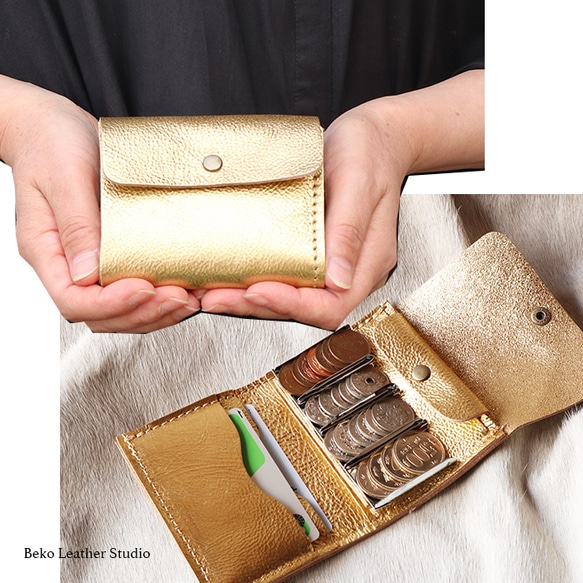 CHANEL ゴールド キルティング コインケース　ミニ財布　小物入れ 国内即発 CHANEL マルチコインケース ミニ財布 ナノウォレット