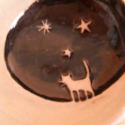 月猫豆皿：e 1枚目の画像