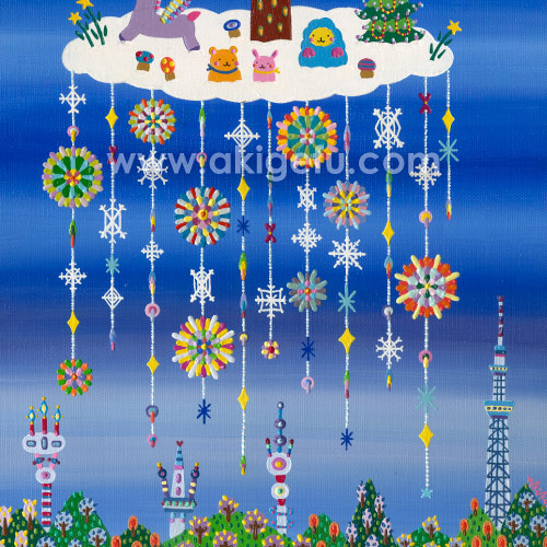 クリスマス「絵画２L判サイズ」 クリスマス「絵画2L判サイズ」