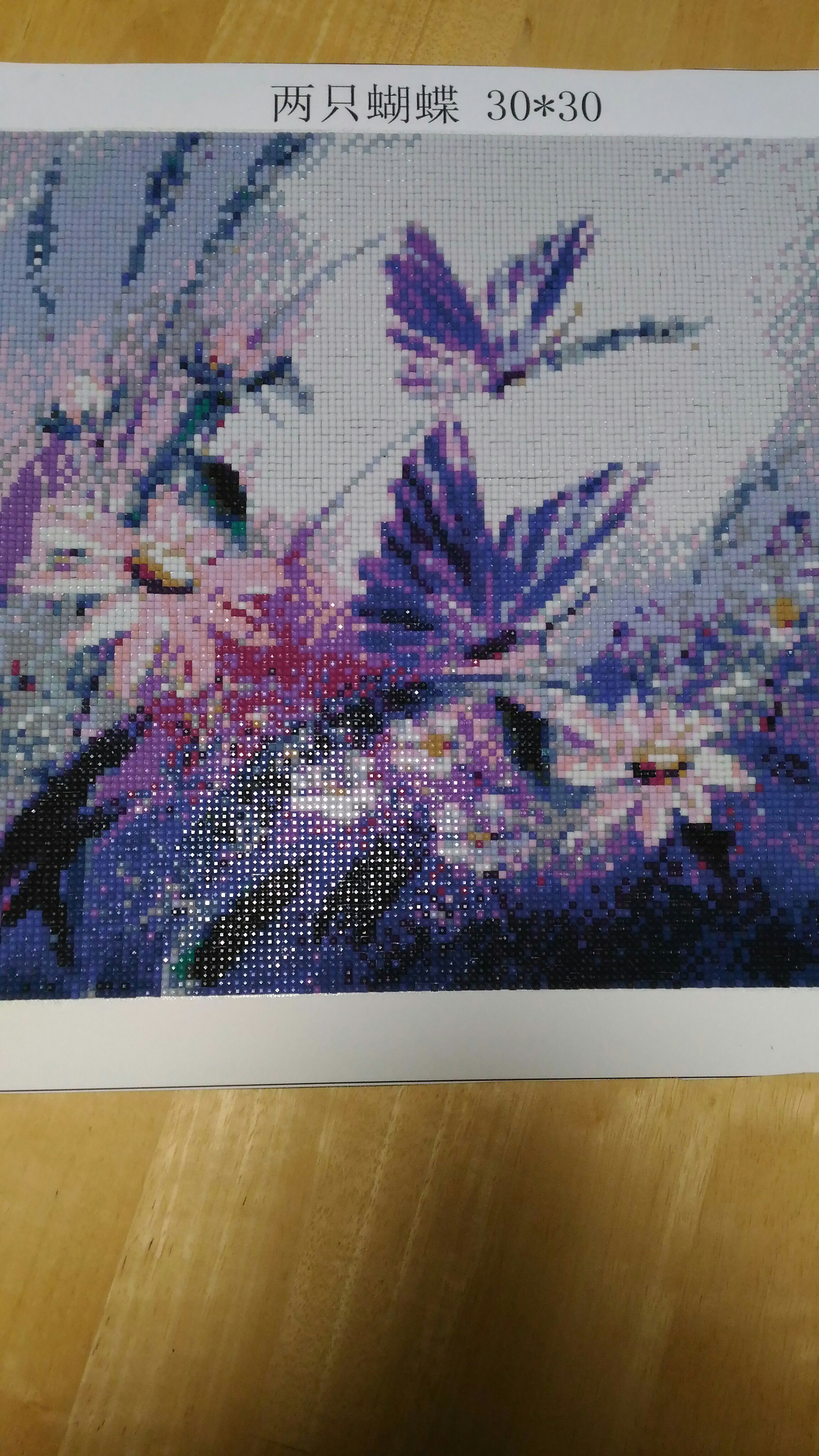 ♡ 大判クロス＆手刺繍お花2束×2·͜· ♡C13(*^-^)♡さま確認用です。