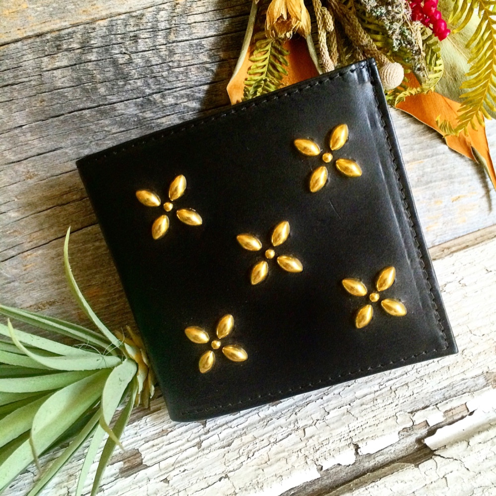 【本革】二つ折り財布 レザーウォレット HALO magic