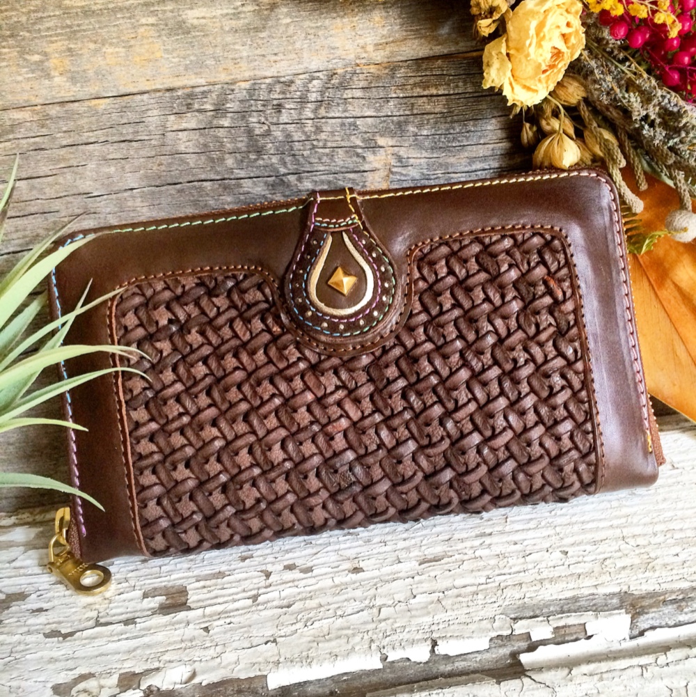 【本革】長財布 レザーウォレット HALO magic