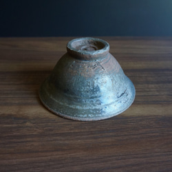 別緻的茶碗⑬[銀杏鐵釉飯碗] [0155] 第5張的照片