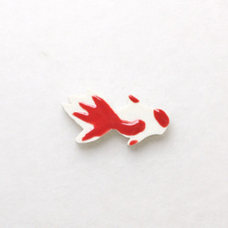 金魚 タイル 斑 右 その他インテリア雑貨 七窯社 インテリア・雑貨