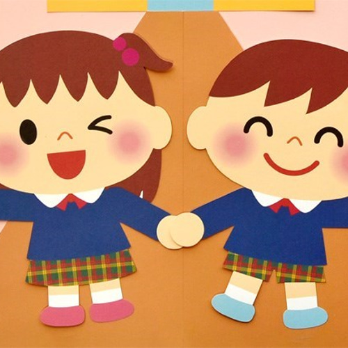 ☆壁面飾り工房 特大サイズ！（横150cm） 「さくらさいたよ！」3月 4