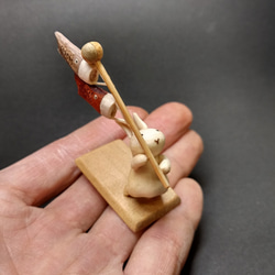 鯉のぼりウサギ【受注制作】 4枚目の画像