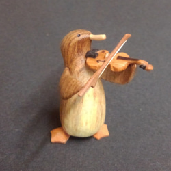 小提琴企鵝[定做] 第2張的照片