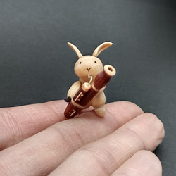 木製巴鬆管兔【定做】 第2張的照片