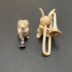 單簧管刺猬和長號兔 [定做] 第1張的照片