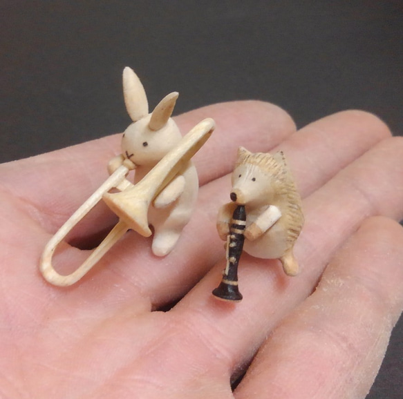 單簧管刺猬和長號兔 [定做] 第2張的照片