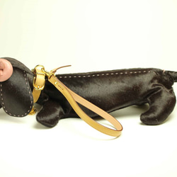 【新春福袋（Creema限定）】子犬セット　バッグ　ブローチ　アップルベレー　ベージュ 2枚目の画像