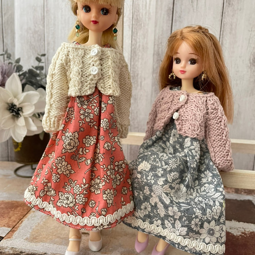 ドール服コーデ リカちゃん ニット＆ワンピ その他人形 L vivante 通販 