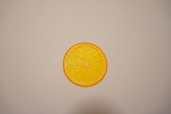 オレンジの押し花　×３枚 3枚目の画像