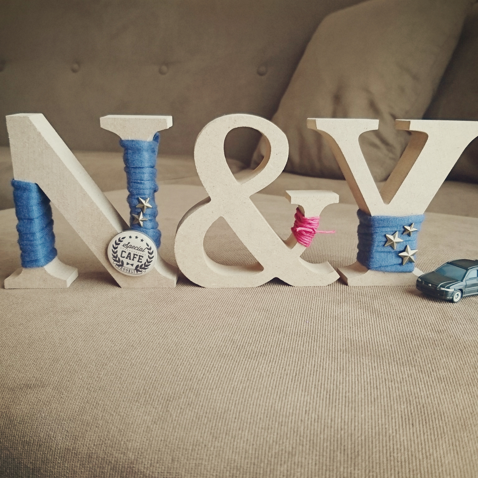 アルファベットオブジェ☆イニシャルオーダー受付け その他インテリア