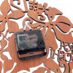 【ギフト・名入れ】ハワイアン　aloha clock　選べるカラー 2枚目の画像