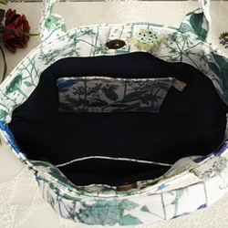 イルマ帆布のミニトートバッグ 4枚目の画像