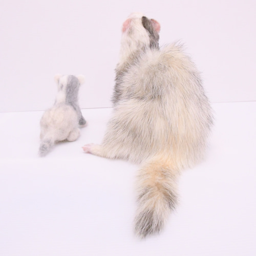 うちの子オーダー】羊毛フェルト フェレット 羊毛フェルト