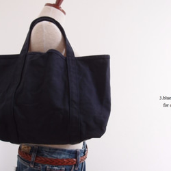 NAVY　TOTE 1枚目の画像