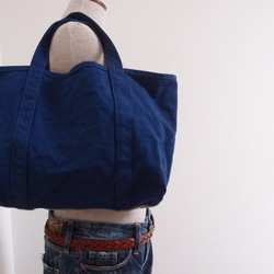 KURASHI+Ki BAG L Indigo（ショッピングトート・インディゴ