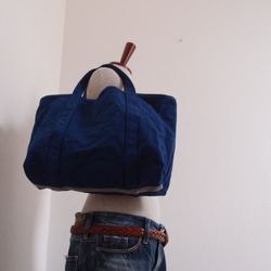 帆布　F/ TOTE BAG  BLEU DUR　TOTE 3枚目の画像