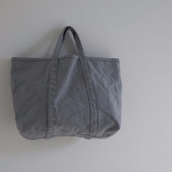 BASIC TOTE BAG 帆布トート Msize GRAY 1枚目の画像