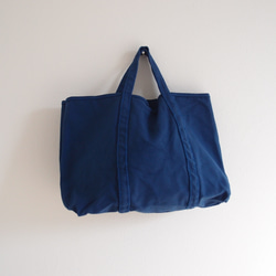 BASIC TOTE BAG 帆布トート  Msize bluedur 1枚目の画像