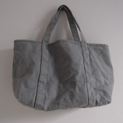 F/ TOTE BAG  GRAY TOTE 　Lサイズ 2枚目の画像