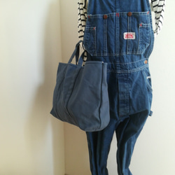 BASIC TOTE ( M )  舛花色　( smoky blue ) 1枚目の画像