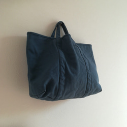 BASIC TOTE ( M )  舛花色　( smoky blue ) 3枚目の画像