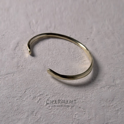 名入れ可能｜ギフト・ペアに｜手首で育てる真鍮バングル・ブレスレット【正規品】 16枚目の画像