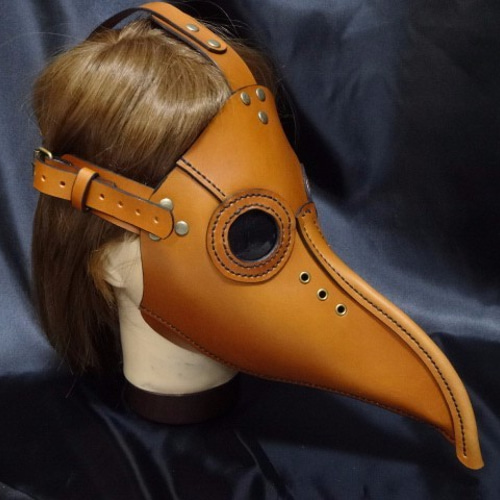 ペストマスク　革製 ラバー製ペストマスク – EpicureanGarden