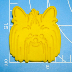 ヨークシャテリア【ロング】3dプリンタークッキー型 3枚目の画像