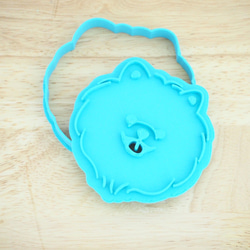 ポメラニアン 3Dプリンター　クッキー型【ふわふわタイプ】 1枚目の画像