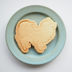 ポメラニアン 3Dプリンター　クッキー型【横向き全身イラスト】 2枚目の画像