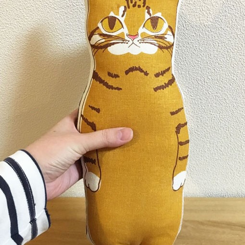 受注生産＞ビッグサイズ 茶トラ 猫ちゃんぬいぐるみ ぬいぐるみ