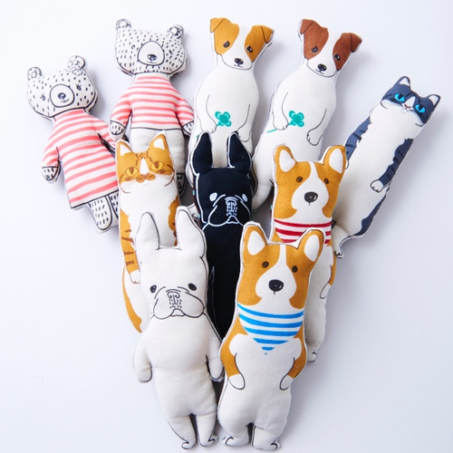 受注制作＞日本スピッツぬいぐるみ ぬいぐるみ 雑貨ビアンカ