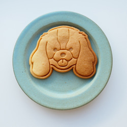 キャバリア　クッキー型 【お顔】ブレンハイム 2枚目の画像