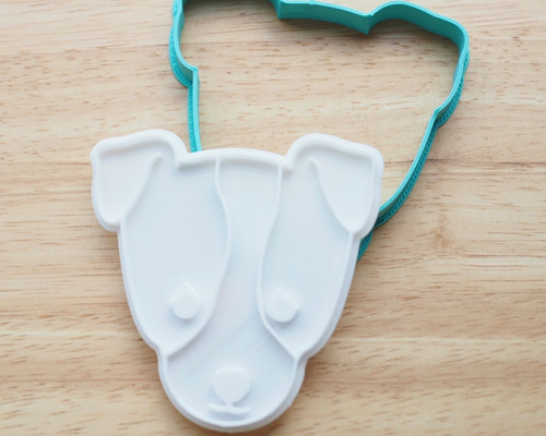 ジャックラッセルテリア スムース クッキー型 【お顔バージョン