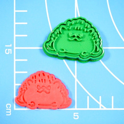 小さなハリネズミのクッキー型セット【4点セット】3dプリンター　クッキー型 9枚目の画像