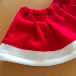 クリスマス♪ミニサンタの赤いスカート(90size) 2枚目の画像