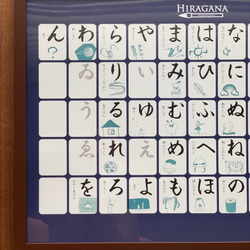 【書道家が書くあいうえお表】第七版　creema販売予定無し 9枚目の画像